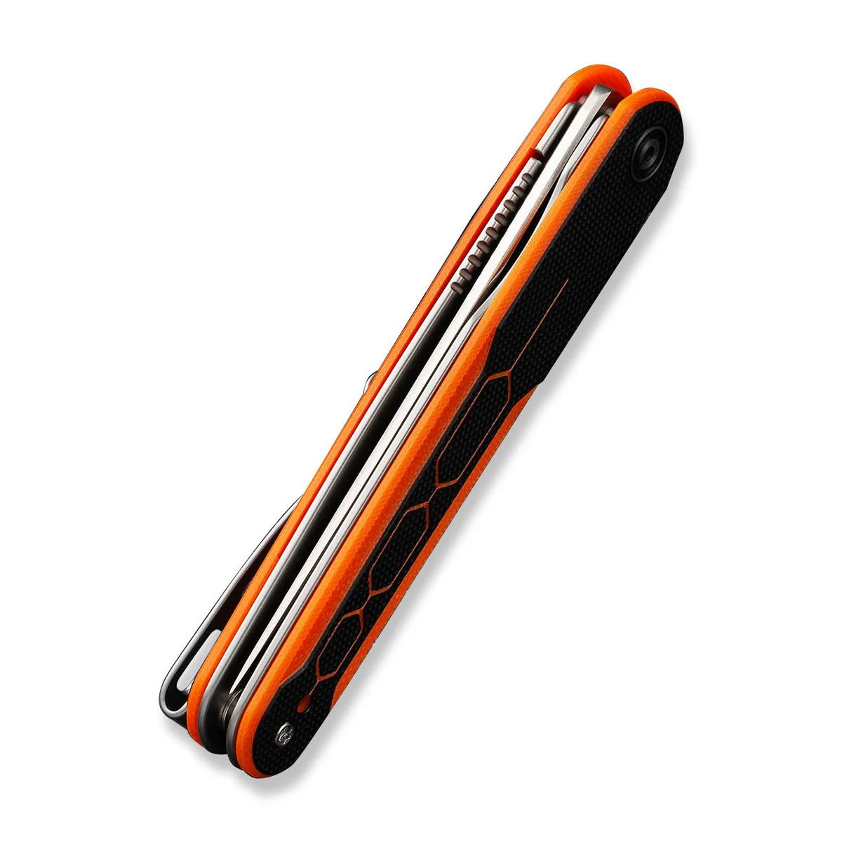CIVIVI KwaiQ Milled G10 Orange & Black 2