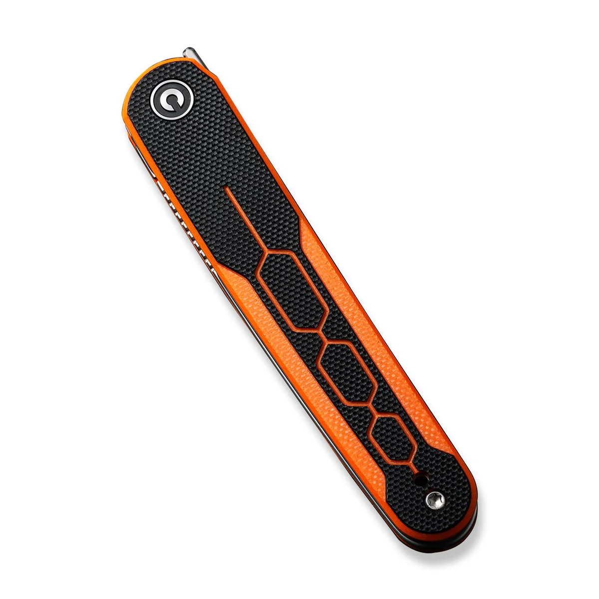 CIVIVI KwaiQ Milled G10 Orange & Black 6