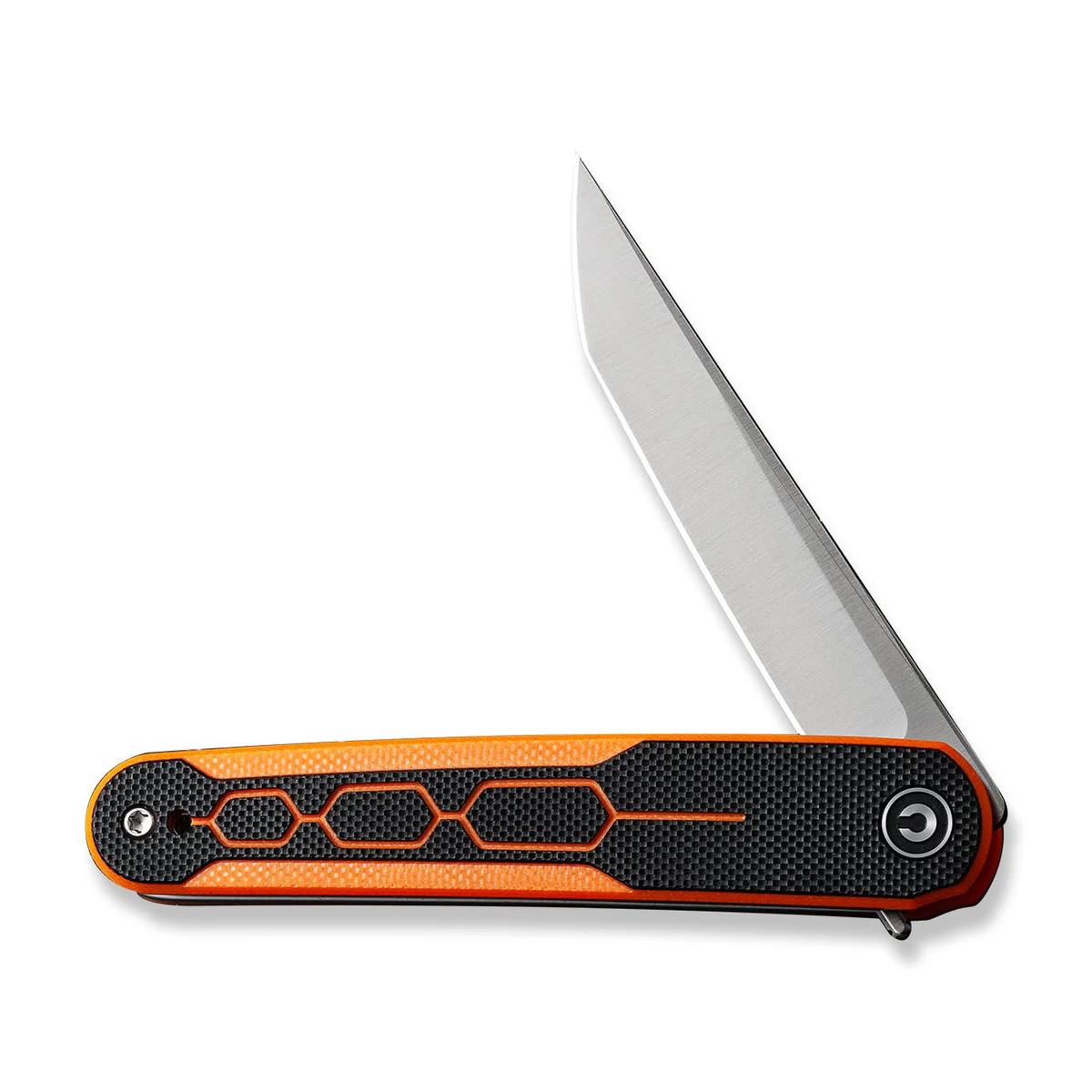 CIVIVI KwaiQ Milled G10 Orange & Black 7