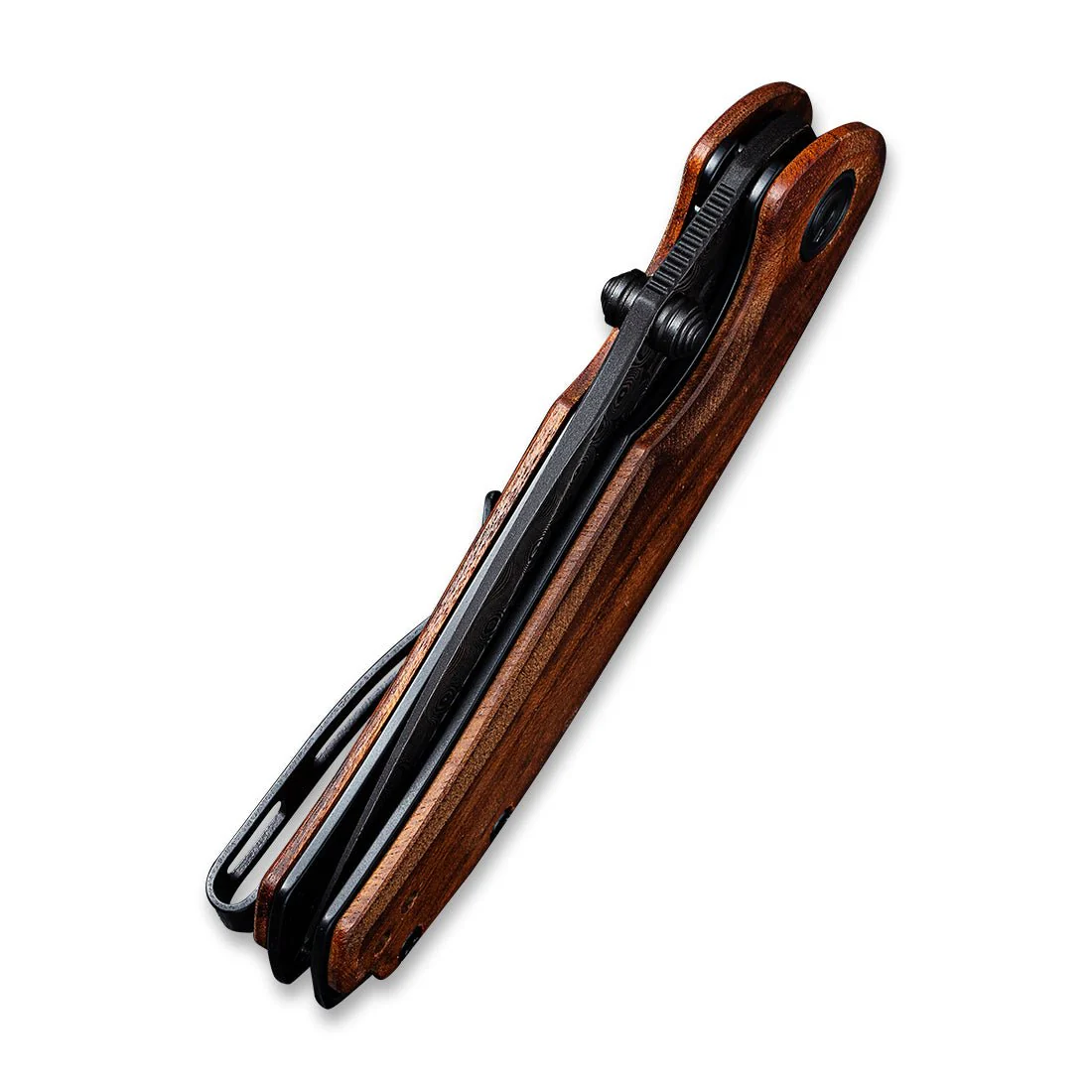 CIVIVI Pintail Damast Cuibourtia Wood 3