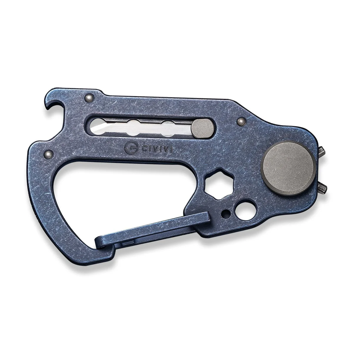 CIVIVI Polymorph Carabiner Blue 4