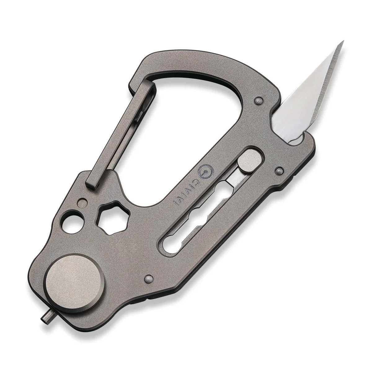 CIVIVI Polymorph Carabiner Gray 3