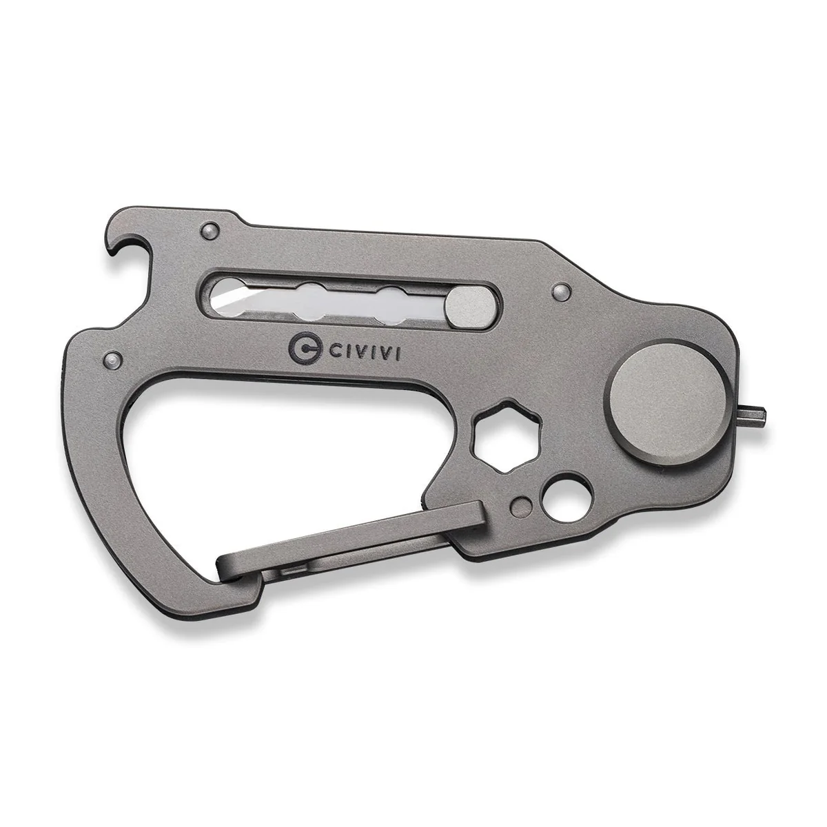 CIVIVI Polymorph Carabiner Gray 4
