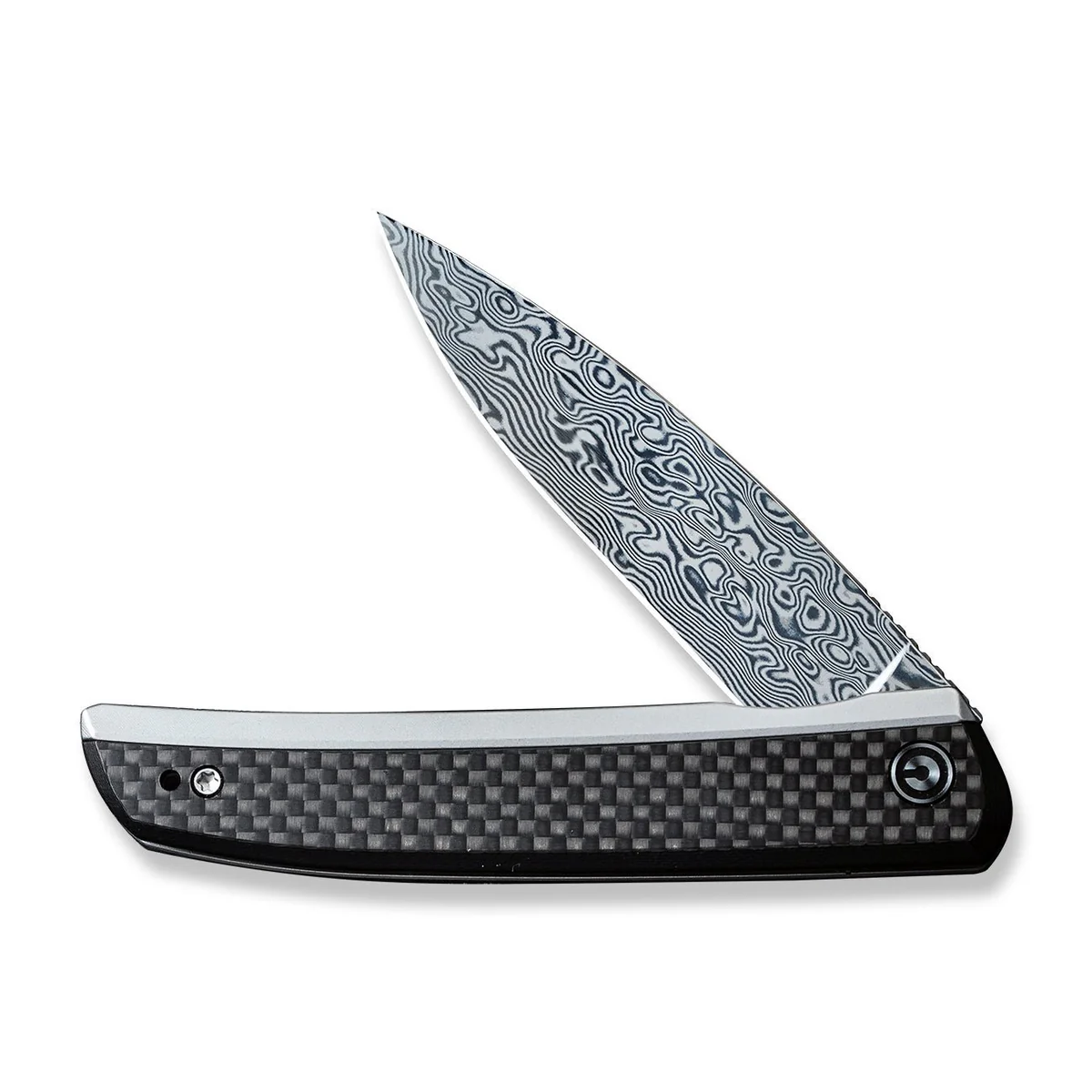 CIVIVI Savant Damast Stainless Steel & G10 & Carbon 7