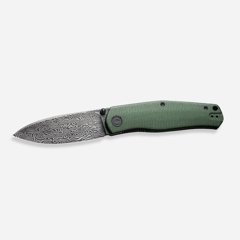 Нож CIVIVI Sokoke Damascus Micarta Green Canvas