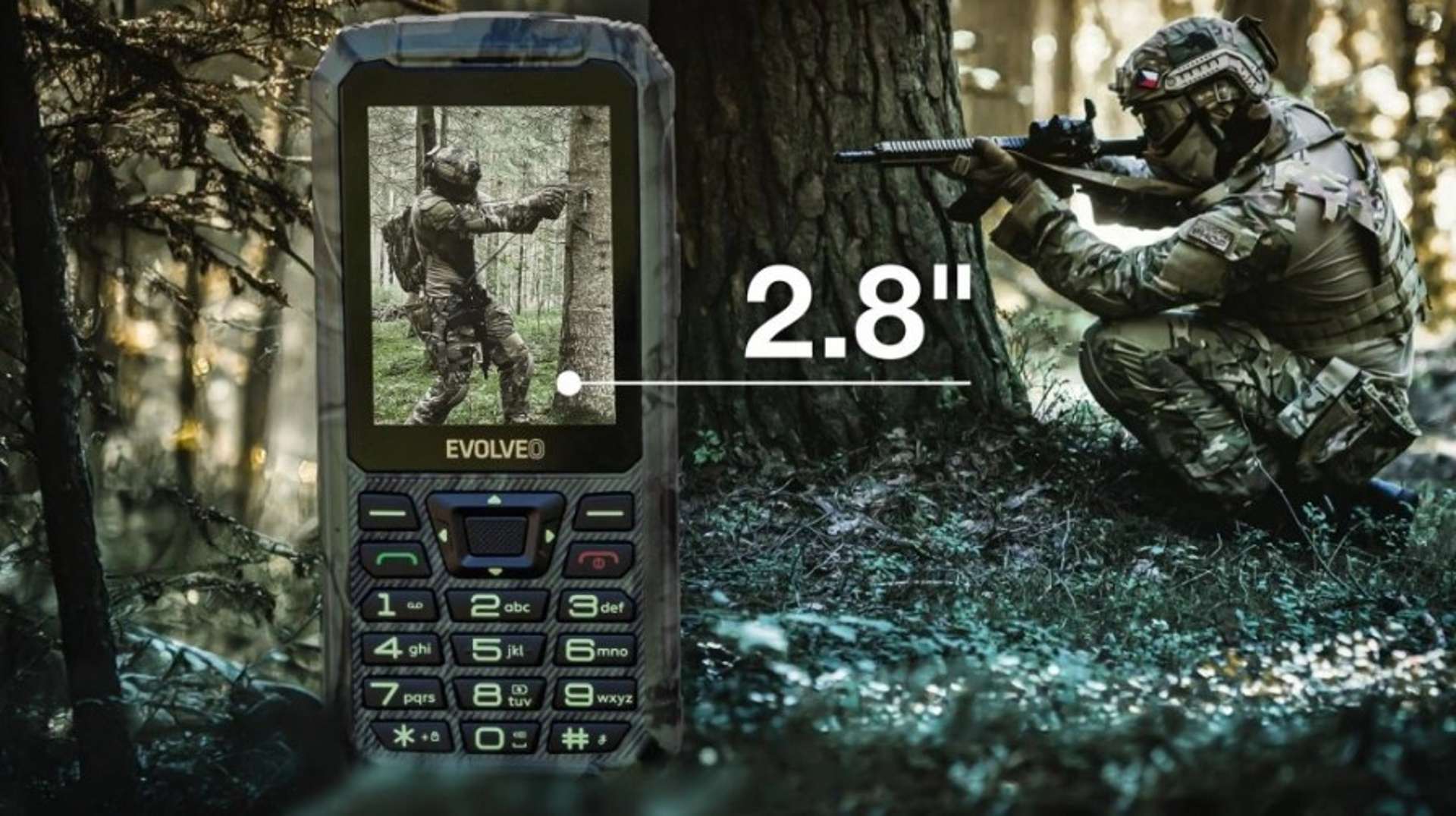 EVOLVEO-StrongPhone-Z6-display
