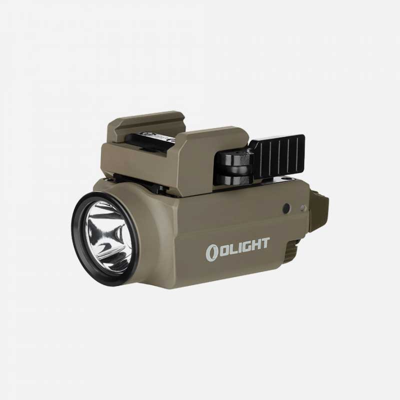 Пистолетен фенер с лазерен целеуказател Olight BALDR S 800lm. Flat Dark Earth