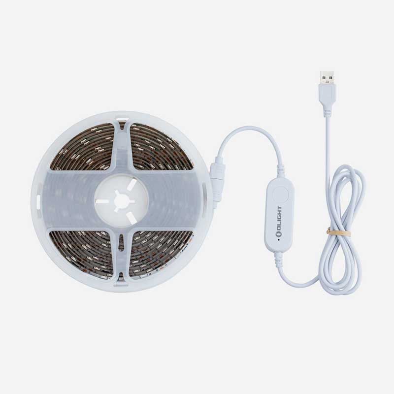 Светодиодна лента Olight Ostrip 5m 1300lm Bluetooth със смарт приложение Smart App Светодиодна лента Olight Ostrip 5m 1300lm Bluetooth със смарт приложение Smart App