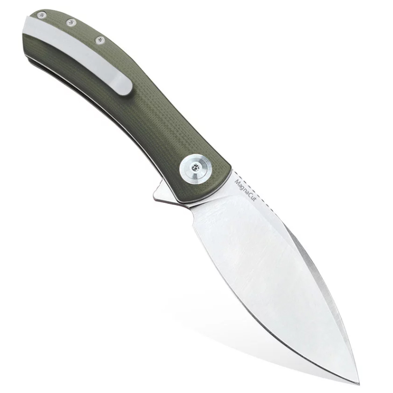 Нож Trollsky Knives Mandu XL MagnaCut OD Green G10