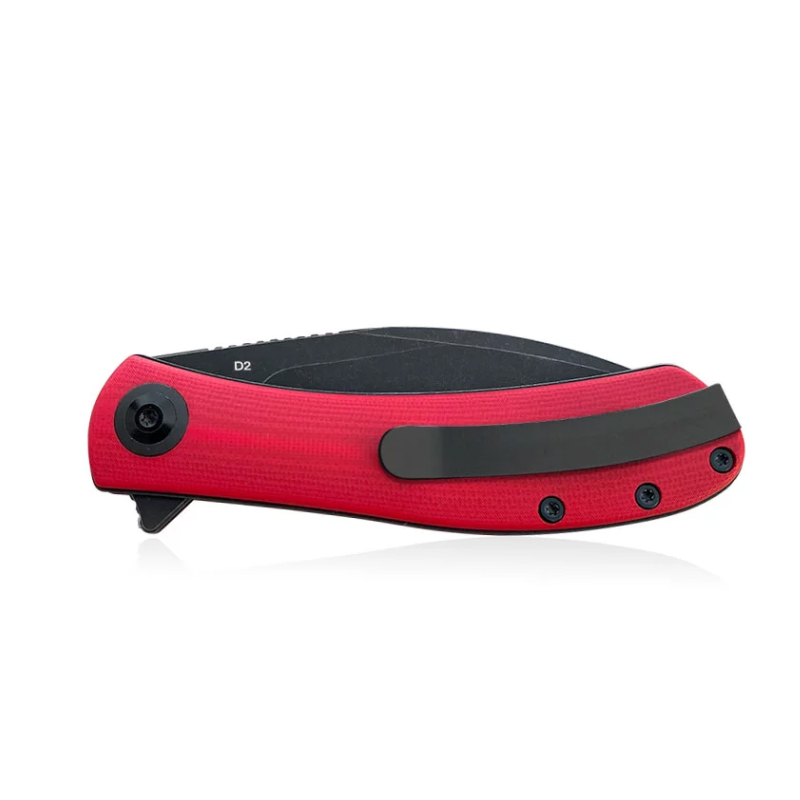 Trollsky Knives Mandu XL Red G10 4