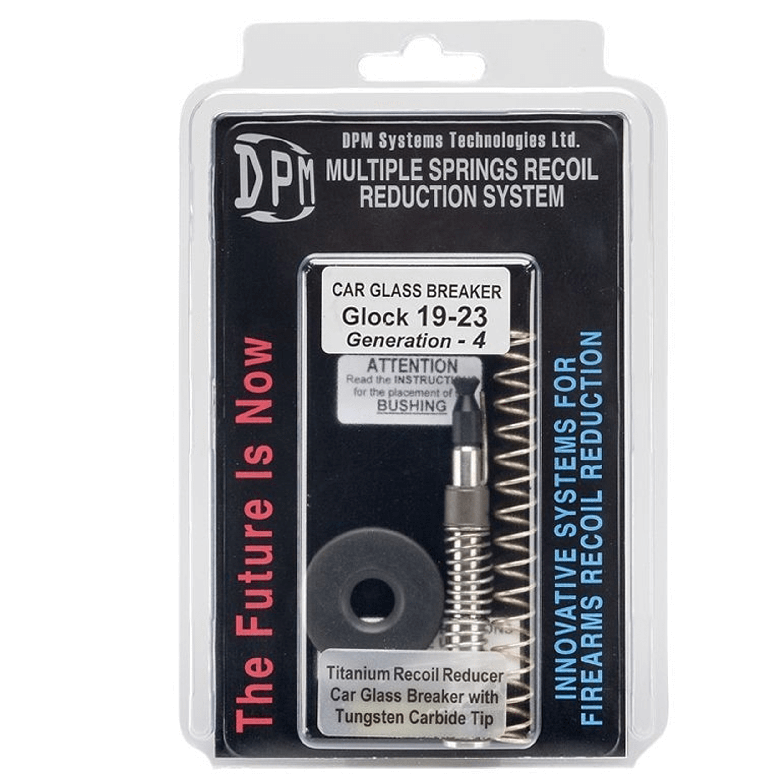 Пружинa DPM за Бойни Пистолети Glock Gen4 19-23 Car Glass Breaker