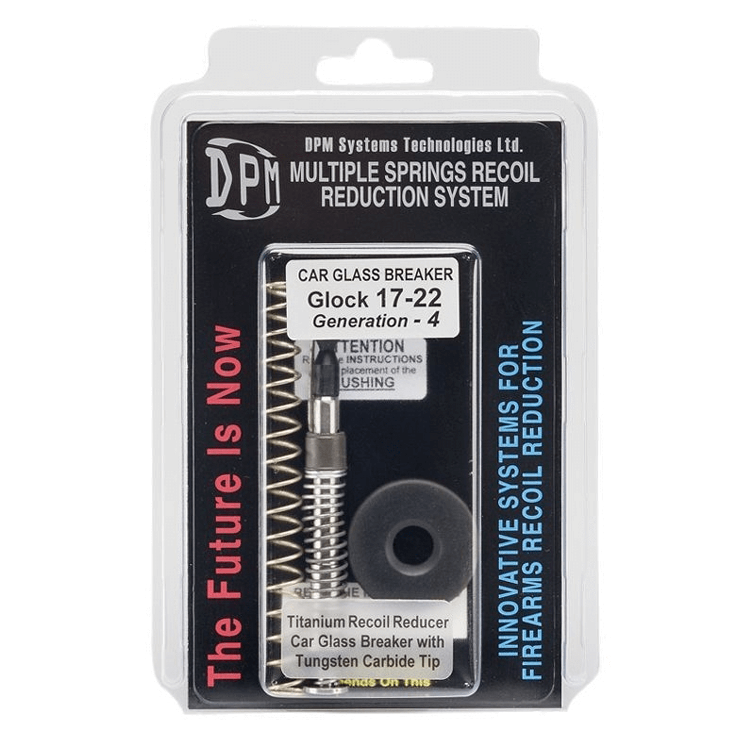 Пружинa DPM за Бойни Пистолети Glock Gen4 17-22 Car Glass Breaker