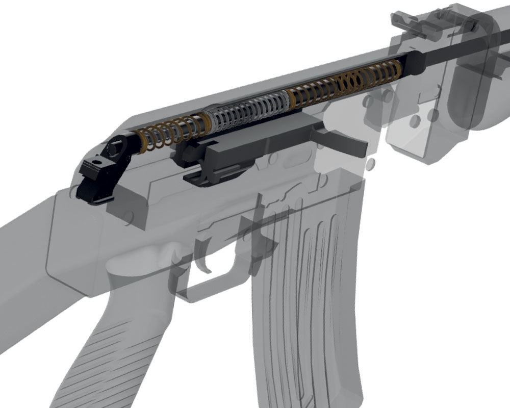 Пружинa DPM за Бойни Карабини AK-47 кал. 5,45X39 – 7,62X39