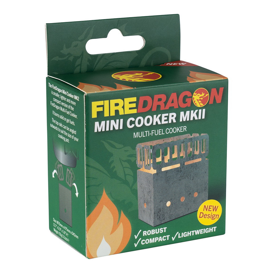 Компактна сгъваема печка BCB Fire dragon mini cooker MK2 CN375