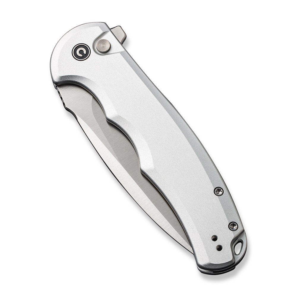 CIVIVI Button Lock Praxis Aluminum Silver 5