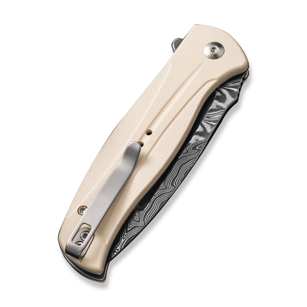CIVIVI Incindie Ivory G10 Damascus 5