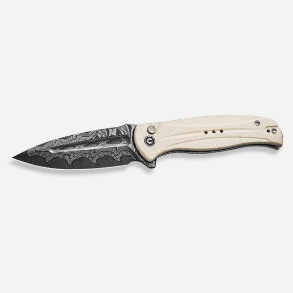 CIVIVI Incindie Ivory G10 Damascus