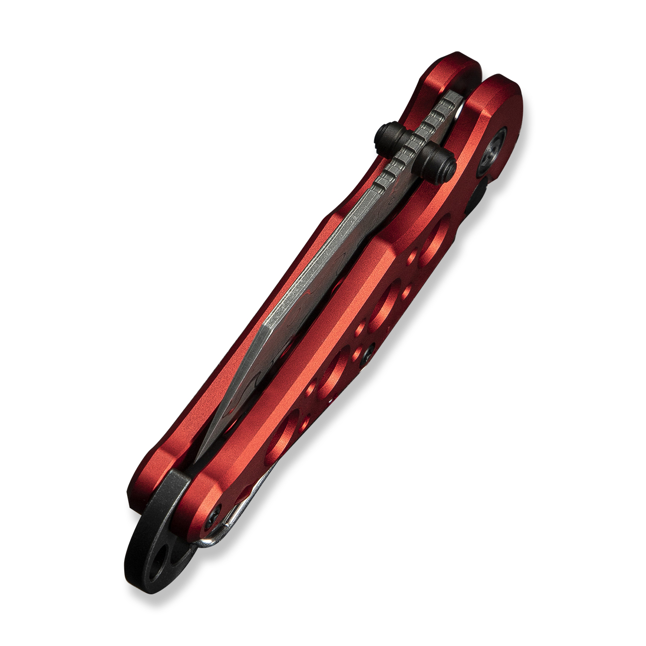 CIVIVI Pragma Damascus Aluminum Red 6