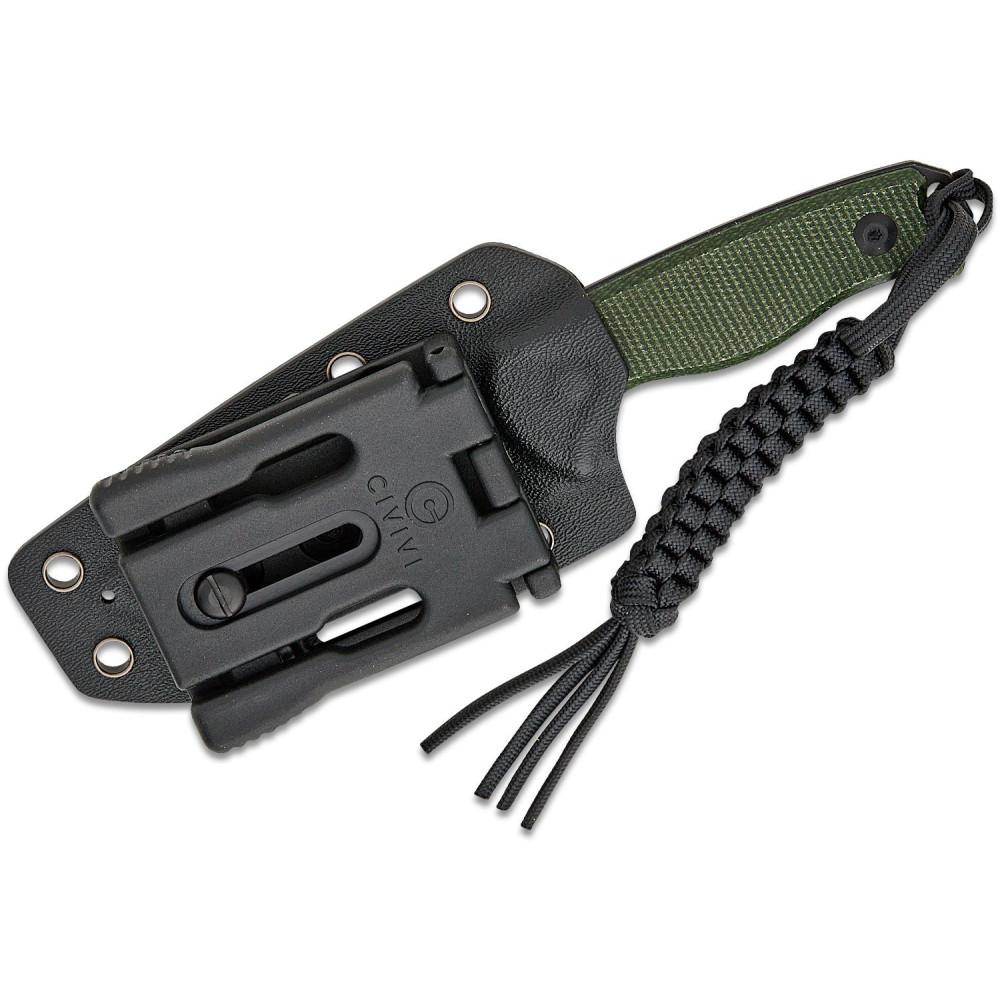 CIVIVI Timberbark Fixed Blade Knife Micarta Handle 3