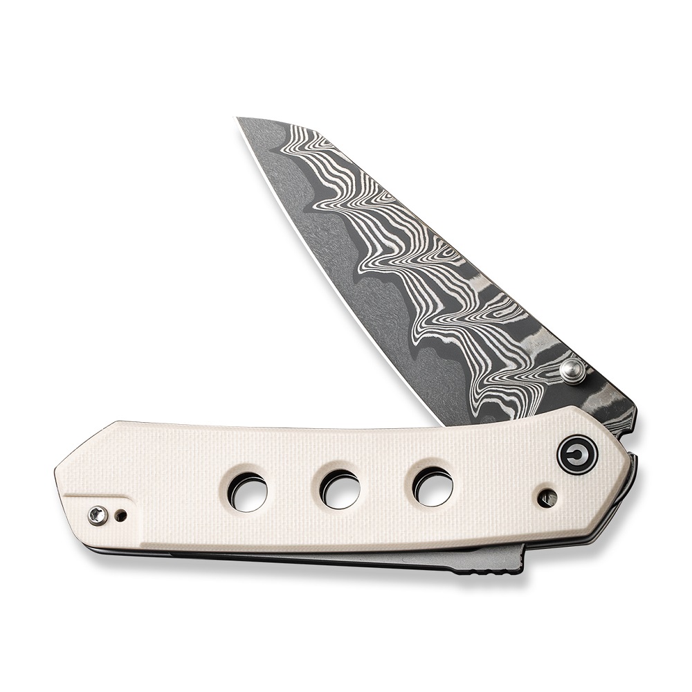 CIVIVI Vision FG G10 Ivory Damascus 3