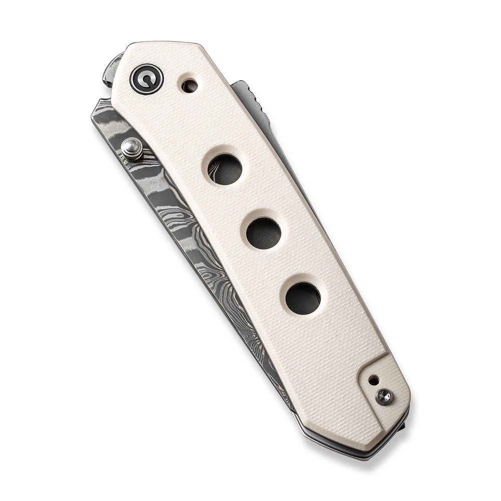 CIVIVI Vision FG G10 Ivory Damascus 4