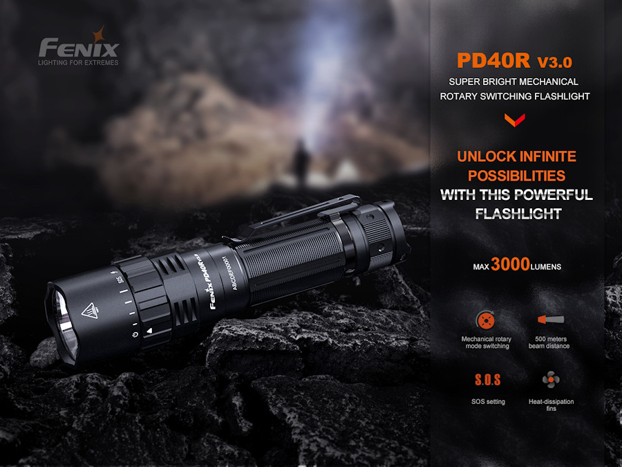 Fenix PD40R V3.0 LED 04