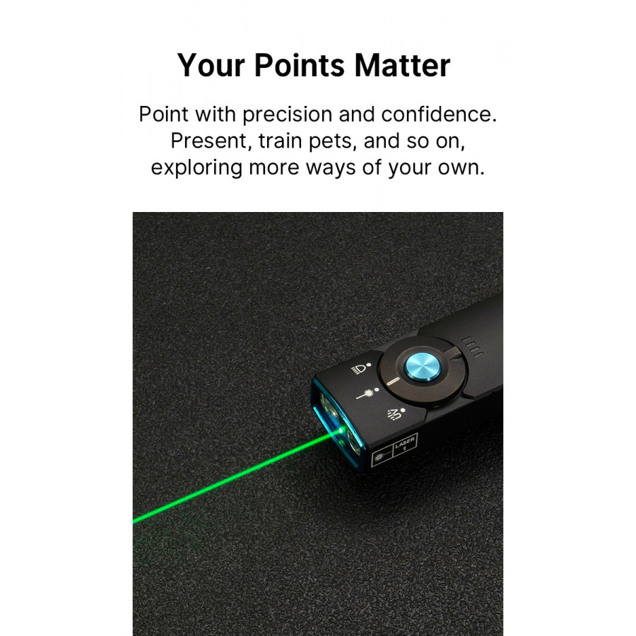 Olight Arkfeld Pro 1300lm Copper Bones 12