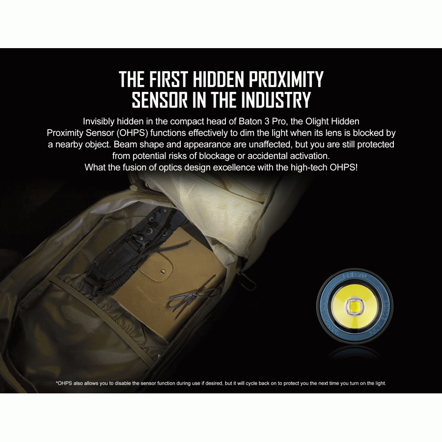 Olight Baton 3 Pro 1500lm CW Brush Strokes 12