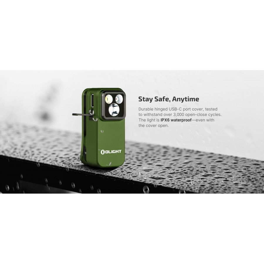 Olight Oclip Pro 500lm – OD Green 05