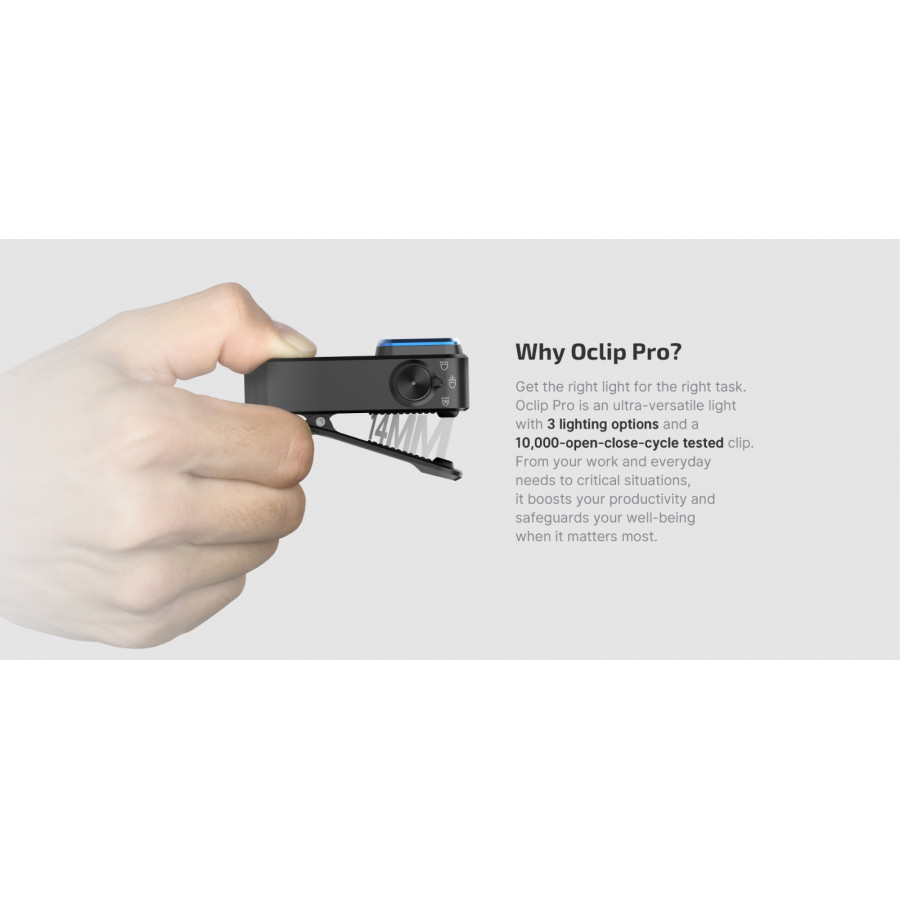 Olight Oclip Pro 500lm – OD Green 13