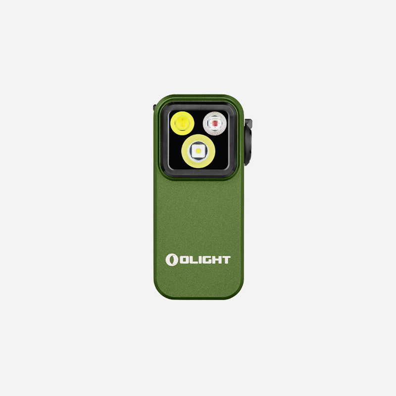 Olight Oclip Pro 500lm Charged Flashlight - OD Green