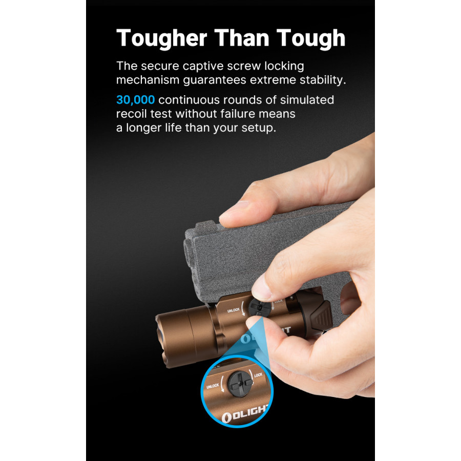 Olight PL Turbo Valkyrie 800lm – Desert Tan 16