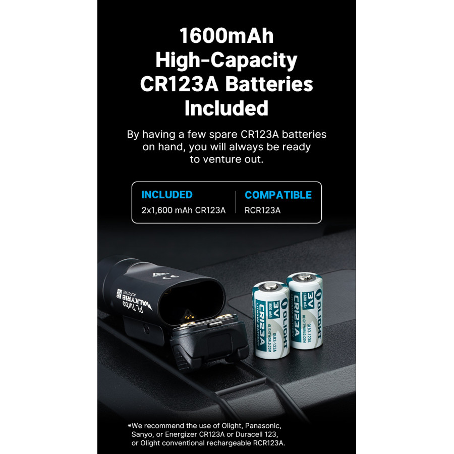 Olight PL Turbo Valkyrie 800lm – Desert Tan 18