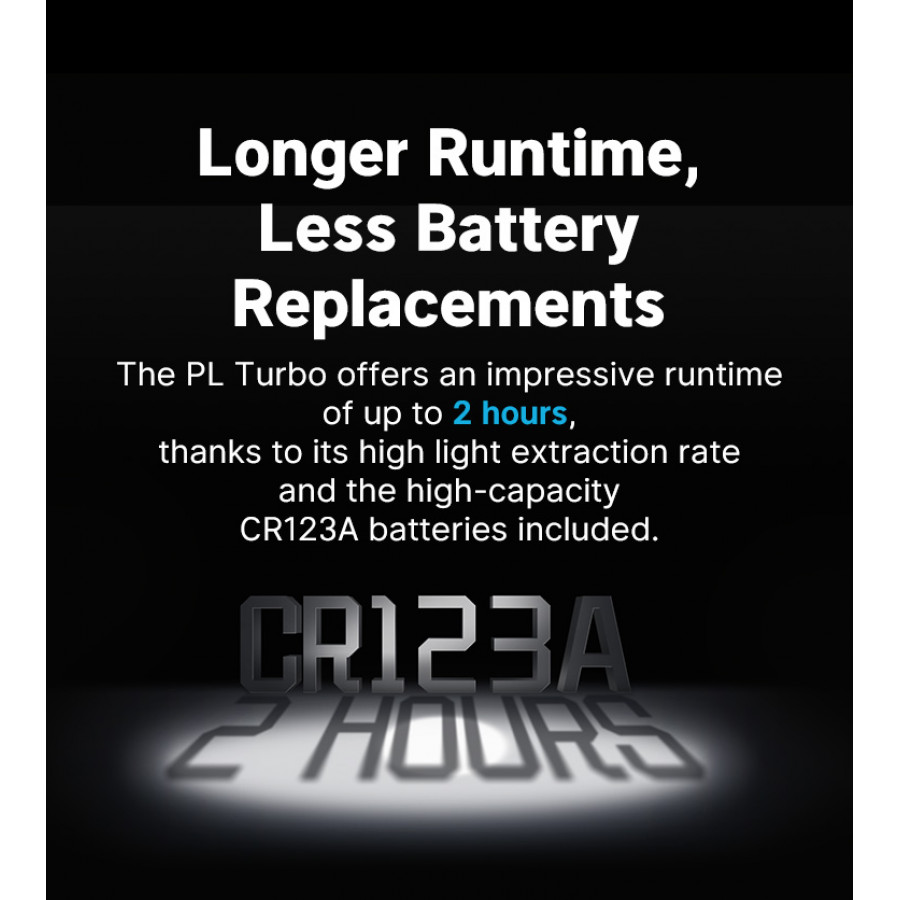 Olight PL Turbo Valkyrie 800lm – Desert Tan 19