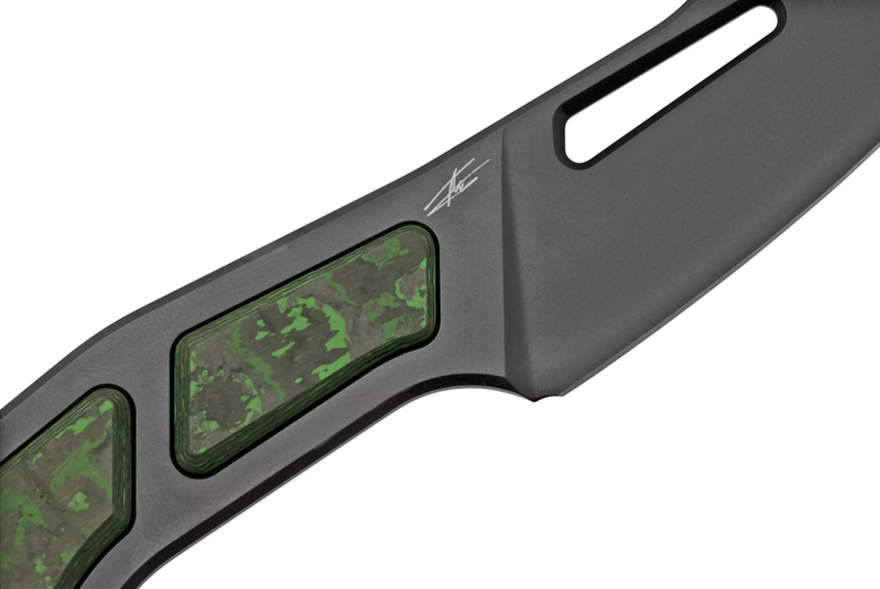 TRC Knives Speed Demon M390 DLC Jungle Wear Carbon 5