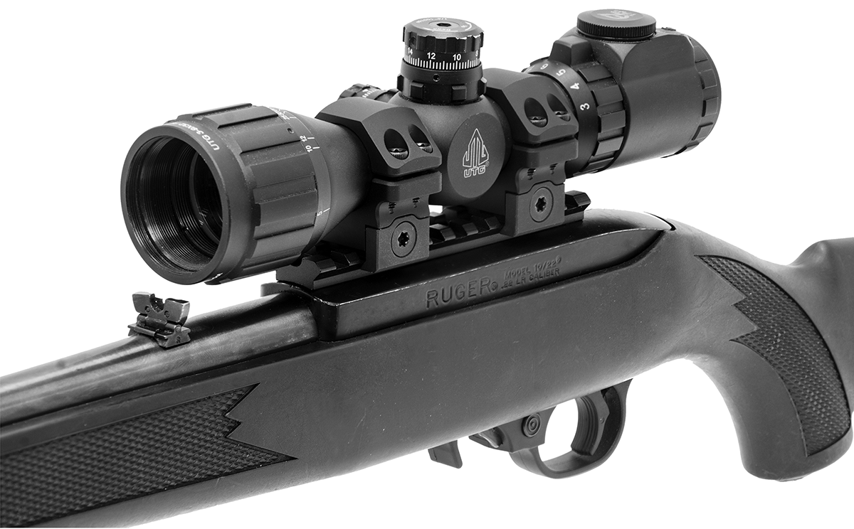 UTG PRO P.O.I 1inch Picatinny Scope Rings, Low Profile 5