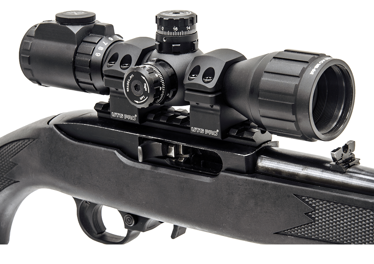 UTG PRO P.O.I 1inch Picatinny Scope Rings, Low Profile 6