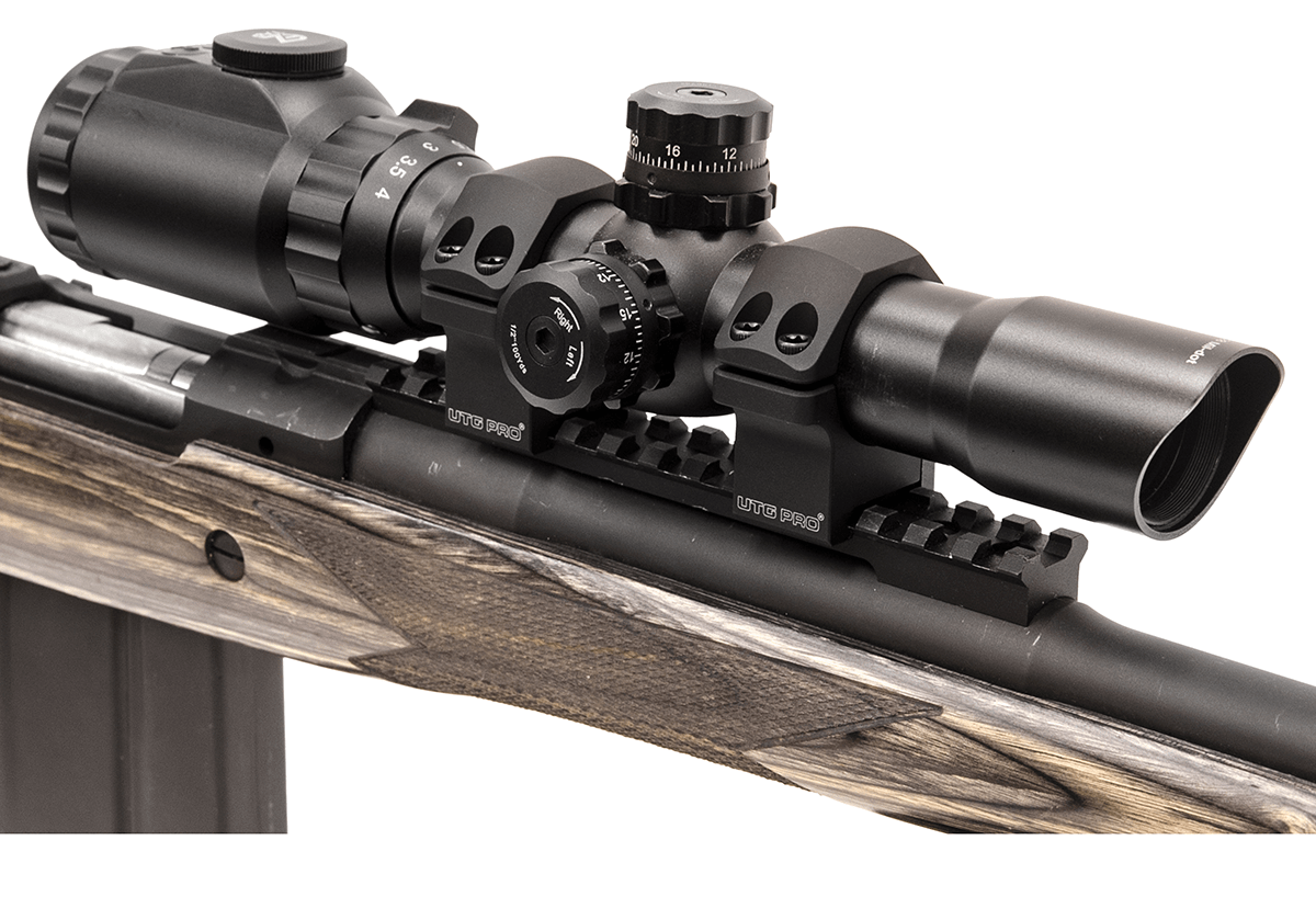 UTG PRO P.O.I 30 mm Picatinny Scope Rings, Low Profile 5