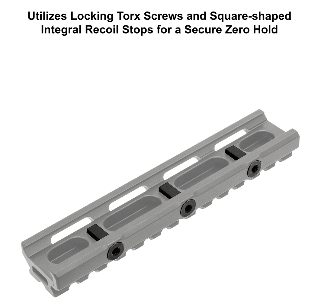 UTG Super Slim Picatinny Riser Mount височина 0,5 inch 13 слота 6