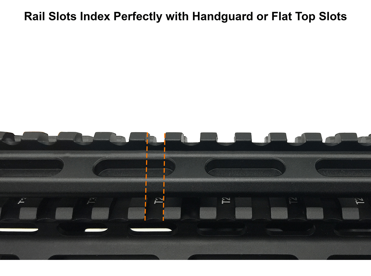 UTG Super Slim Picatinny Riser Mount височина 0,5 inch 13 слота 9