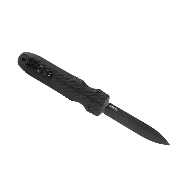 Automatic Knife SOG Pentagon OTF FDE S35VN Aluminum Black