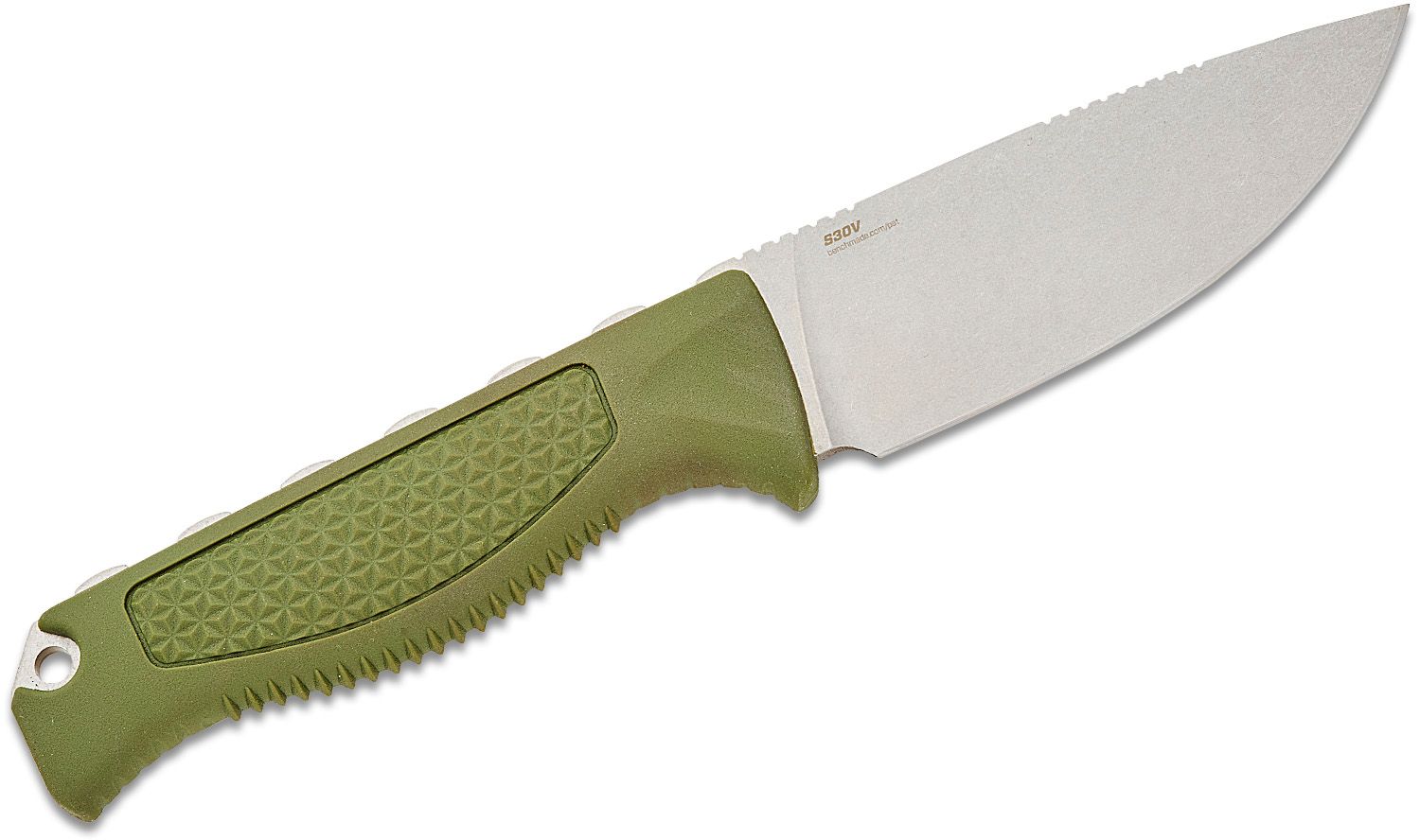 Нож Benchmade Steep Country CPM-S30V Santoprene Dark Olive