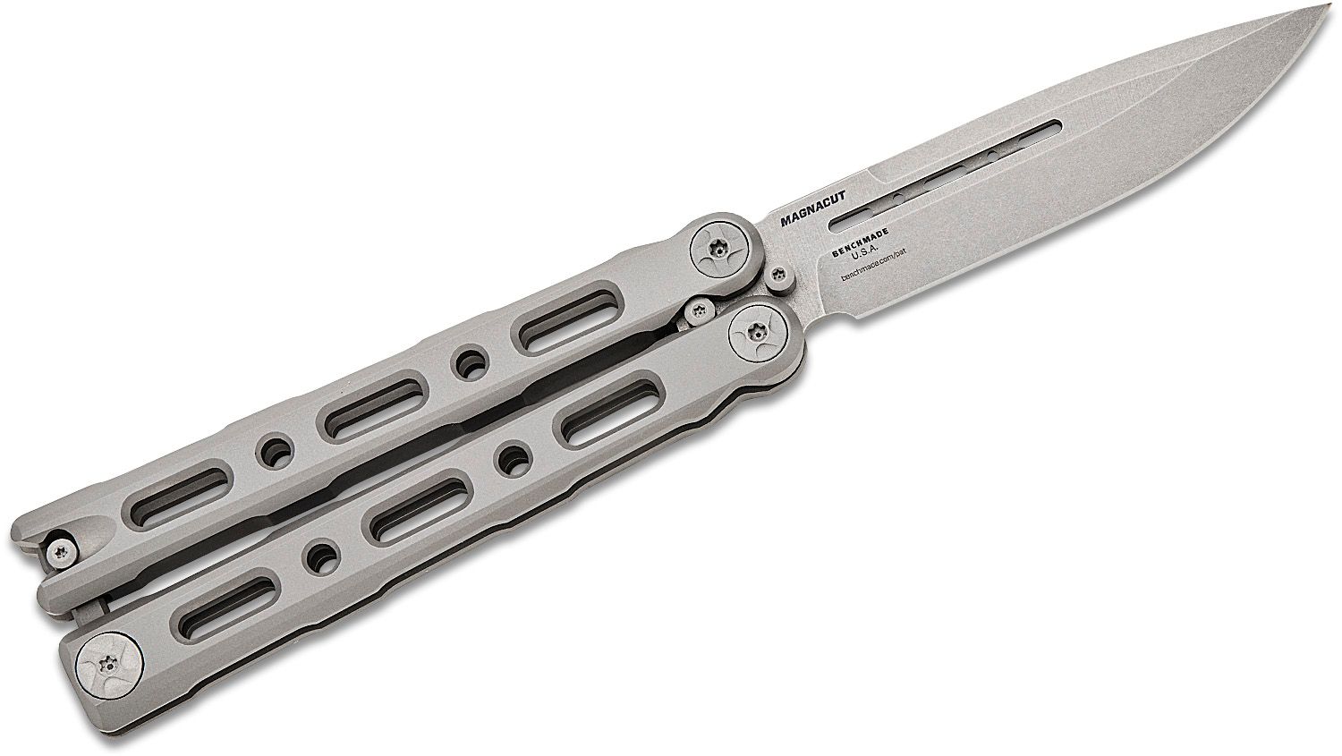 Нож Пеперуда Benchmade Laro Balisong Butterfly MagnaCut Billet Titanium