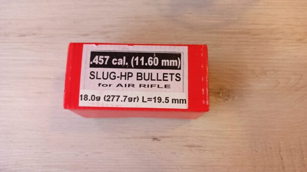 Slug HP Bullets 11.60 mm .457 cal 18 g 50 pcs » Arms-Bg Оръжеен Магазин