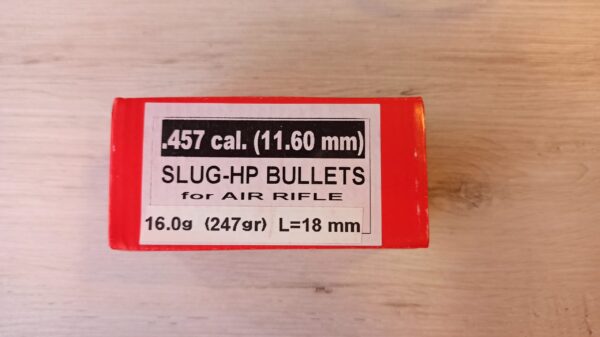 Slug HP Bullets 11.60 mm .457 cal 16 g 50 pcs » Arms-Bg Оръжеен Магазин Slug HP Bullets 11.60 mm .457 cal 16 g 50 pcs » Arms-Bg Оръжеен Магазин