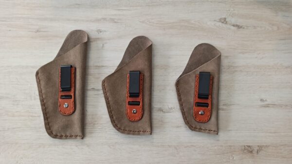 Universal Medium Leather Holster for Concealed Carry, Glock 19 » Arms-Bg Оръжеен Магазин