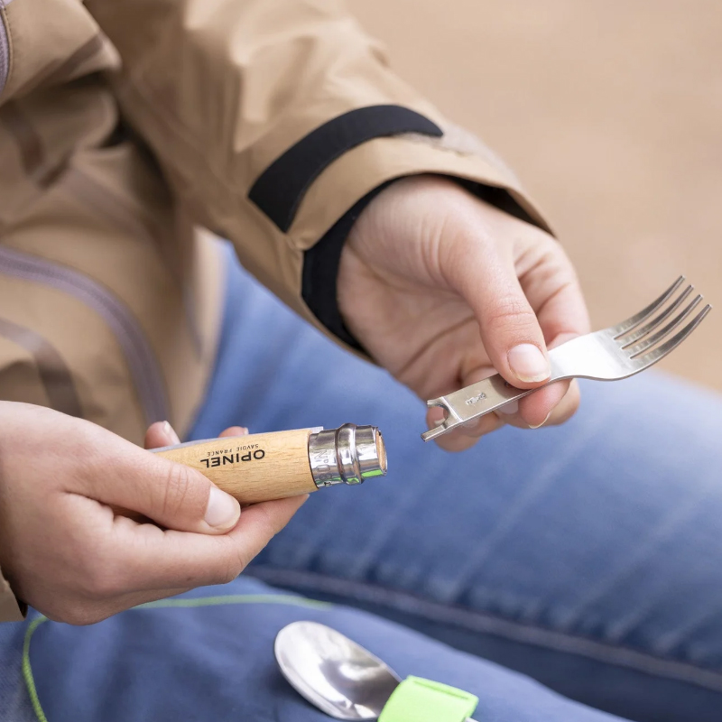 К-т Opinel за пикник+нож №8 инокс 3