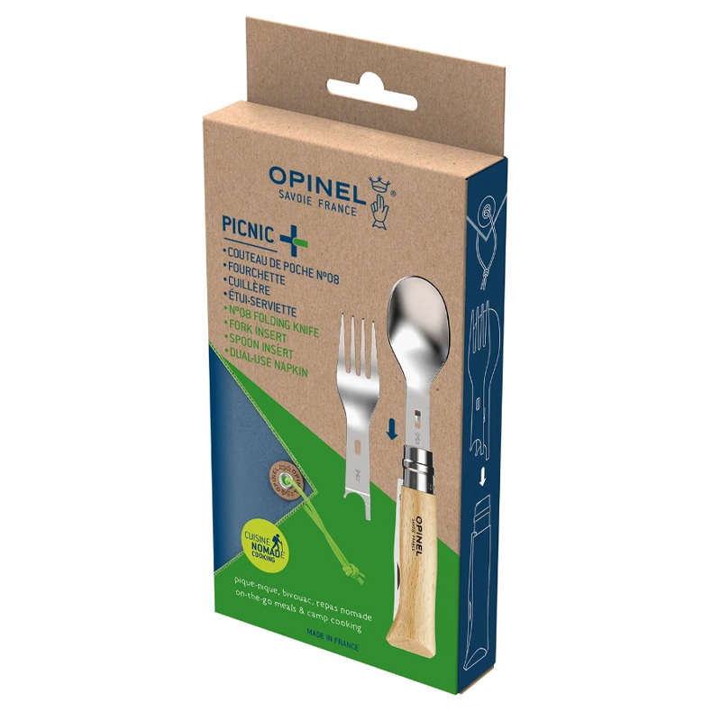 К-т Opinel за пикник+нож №8 инокс 5