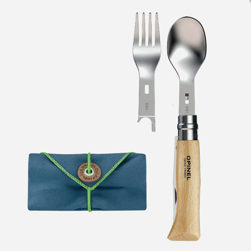 К-т Opinel за пикник+нож №8 инокс