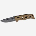 Нож Benchmade Auto Adamas CruWear G10 Desert Tan